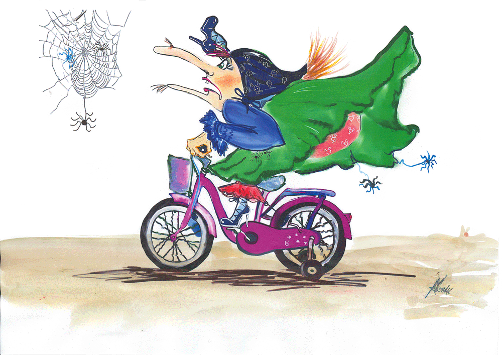 Sorciere bicyclette